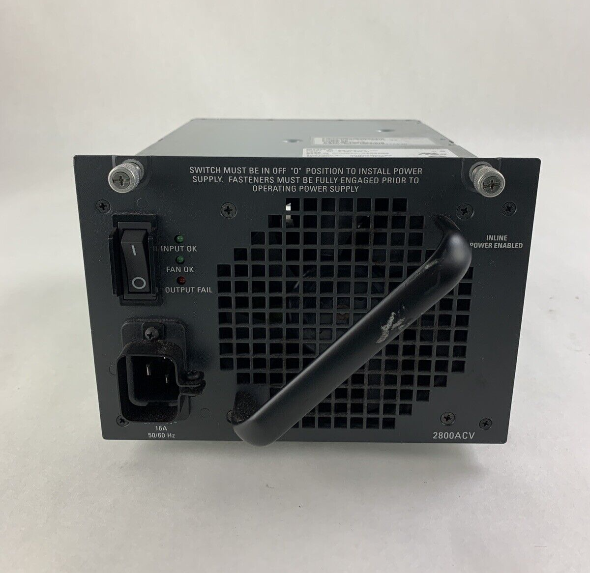 Cisco Sony APS-172 2800W Power Supply Module for Cisco Catalyst 4500 Tested
