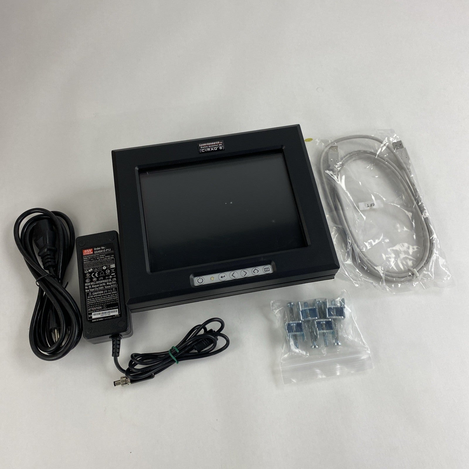 Cyber Research CRBF 08SC-TCU CYRAQ 8 High Resolution 8" LCD Touch Monitor2