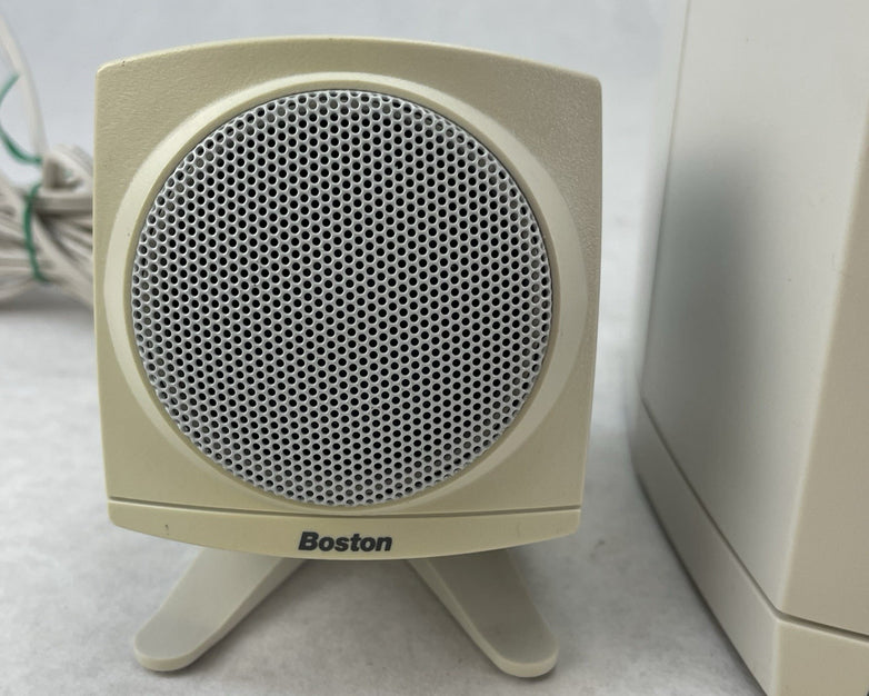 Boston Acoustics BA635 2.1 Speaker Tested No Power Cord