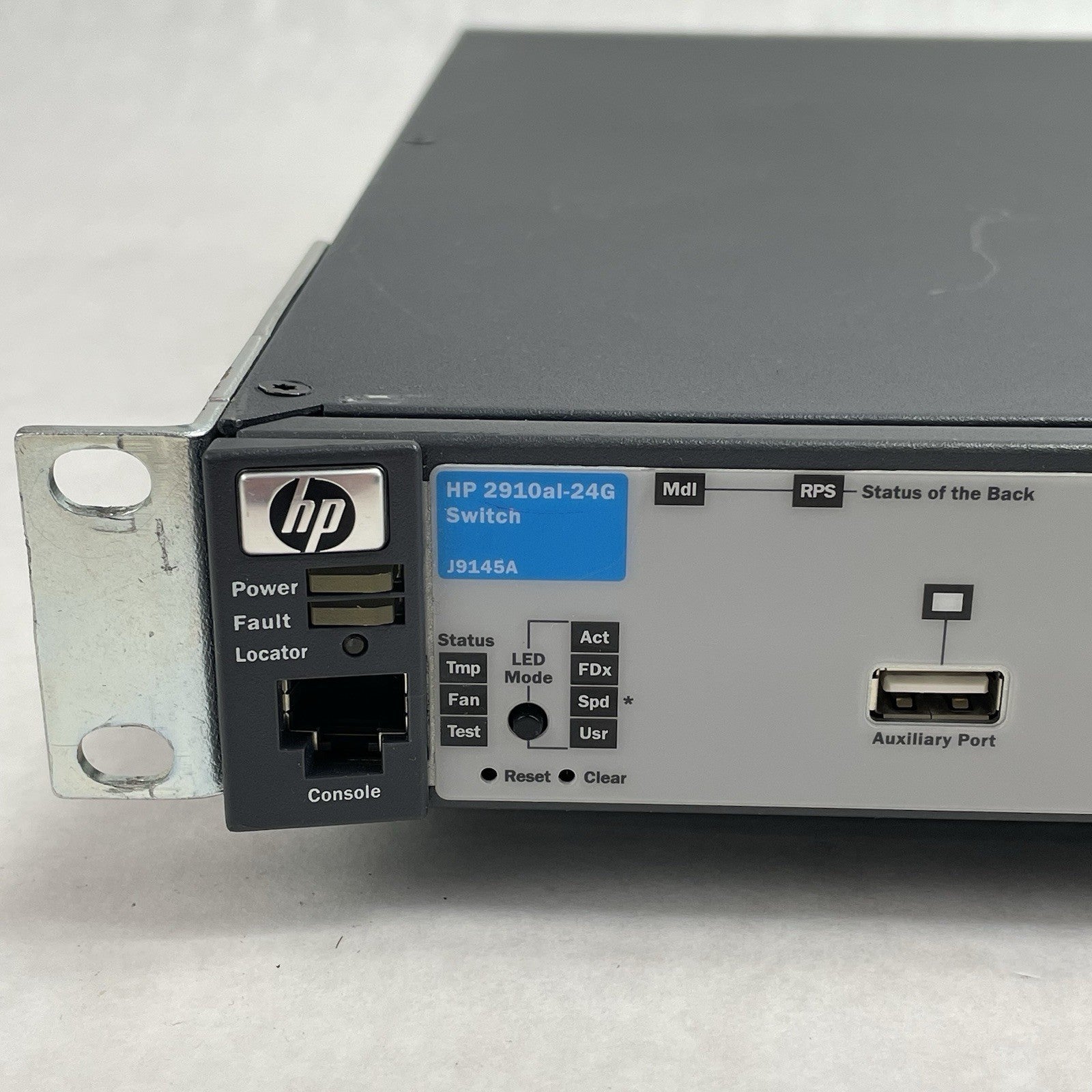 HP ProCurve J9145A 2910AL-24G 24 Port Gigabit Switch Tested & Reset2
