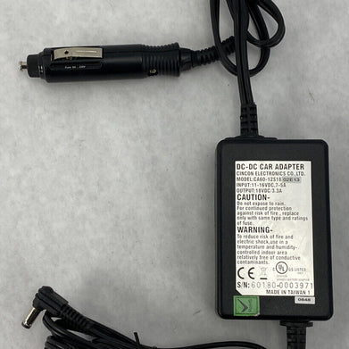 Cincon CA60-12S18A-02E13 Automotive 16VDC Adapter to 2.4mm Barrell 18VDC 3.3A