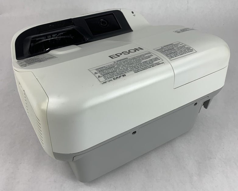 Epson H599A BrightLink 595Wi LCD Lamp Projector 2024 Lamp Hours No Remote