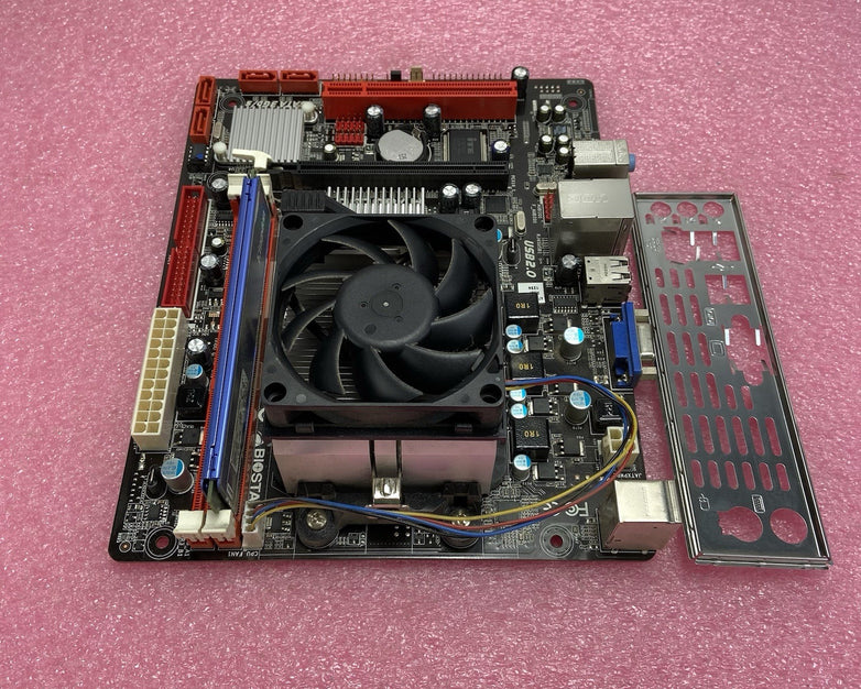 BioStar A780L3C Motherboard AMD Phenom 2 x2 555 3.19GHz 8GB RAM w/Shield