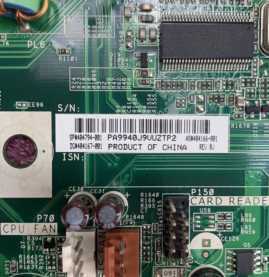 HP 404167-001 Compaq dc5700 Motherboard Intel Core 2 Duo 4300 1.8GHz 3GB RAM