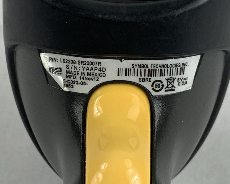 Symbol Motorola LS2208-SR20007R USB-Wired Handheld Scanner