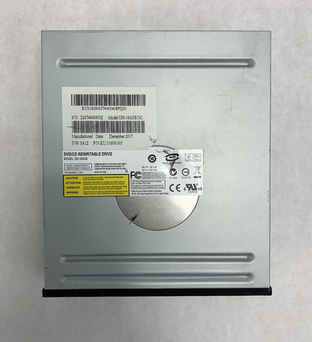 IBM DH-16A3S DVD/CD Rewritable Drive5
