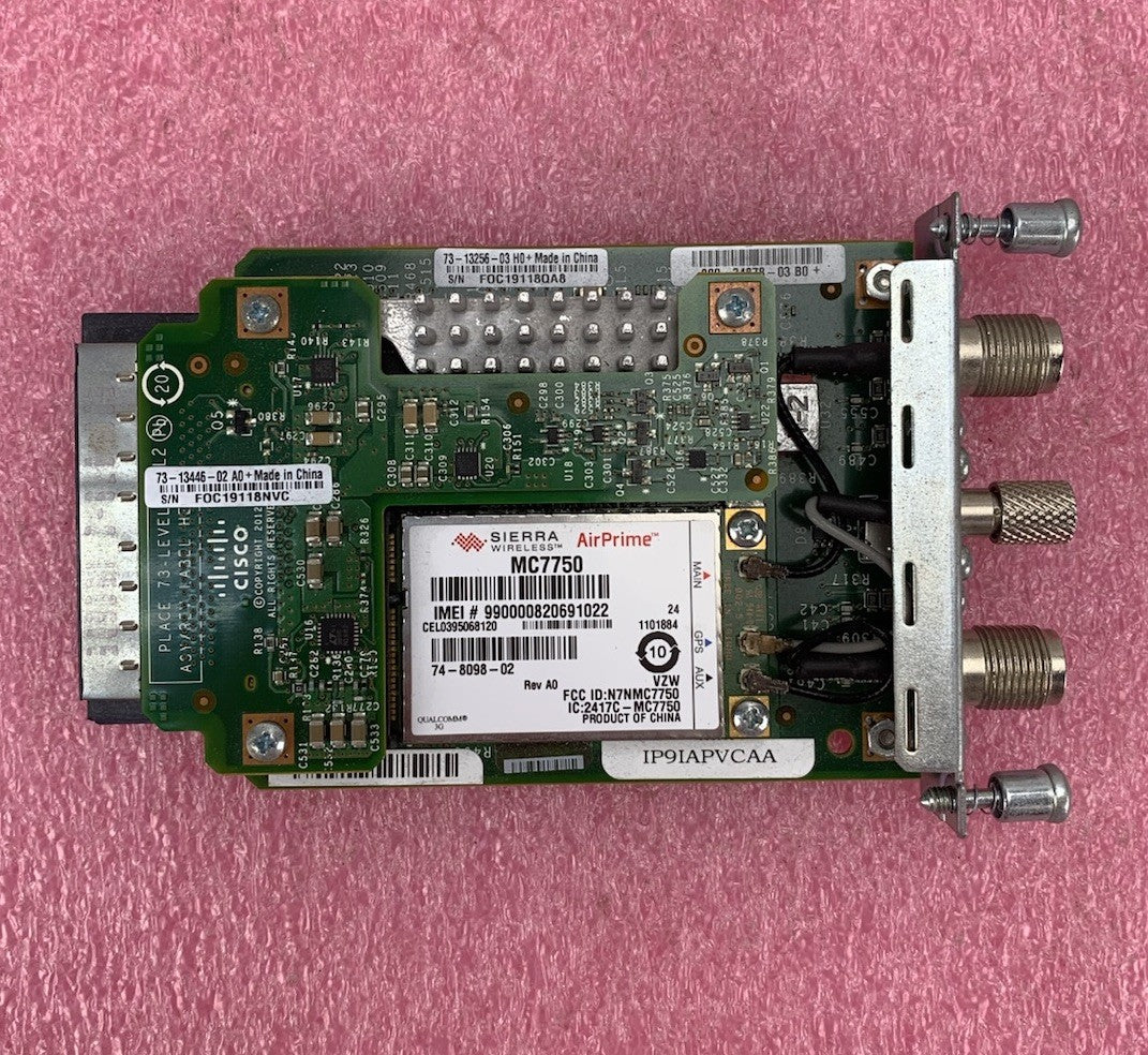 Cisco EHWIC-4G-LTE-VZ 73-13256-03 WWAN Enhanced High Speed Interface Card5