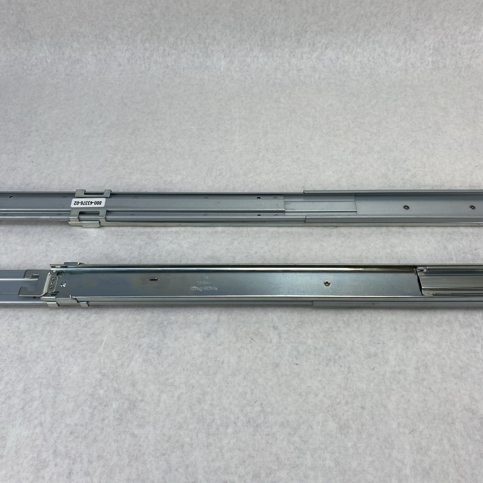 King Slide 800-43376-02 Sliding Rail Kit 1U - Inner 736 and Outer 7385