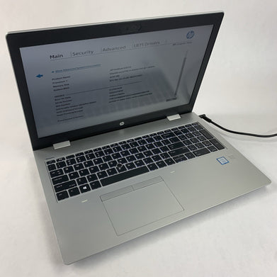 HP Probook 650 G5 15.6" Core I5-8265U 1.60 GHz 8 GB RAM No OS/HDD/AC/Batt Bent
