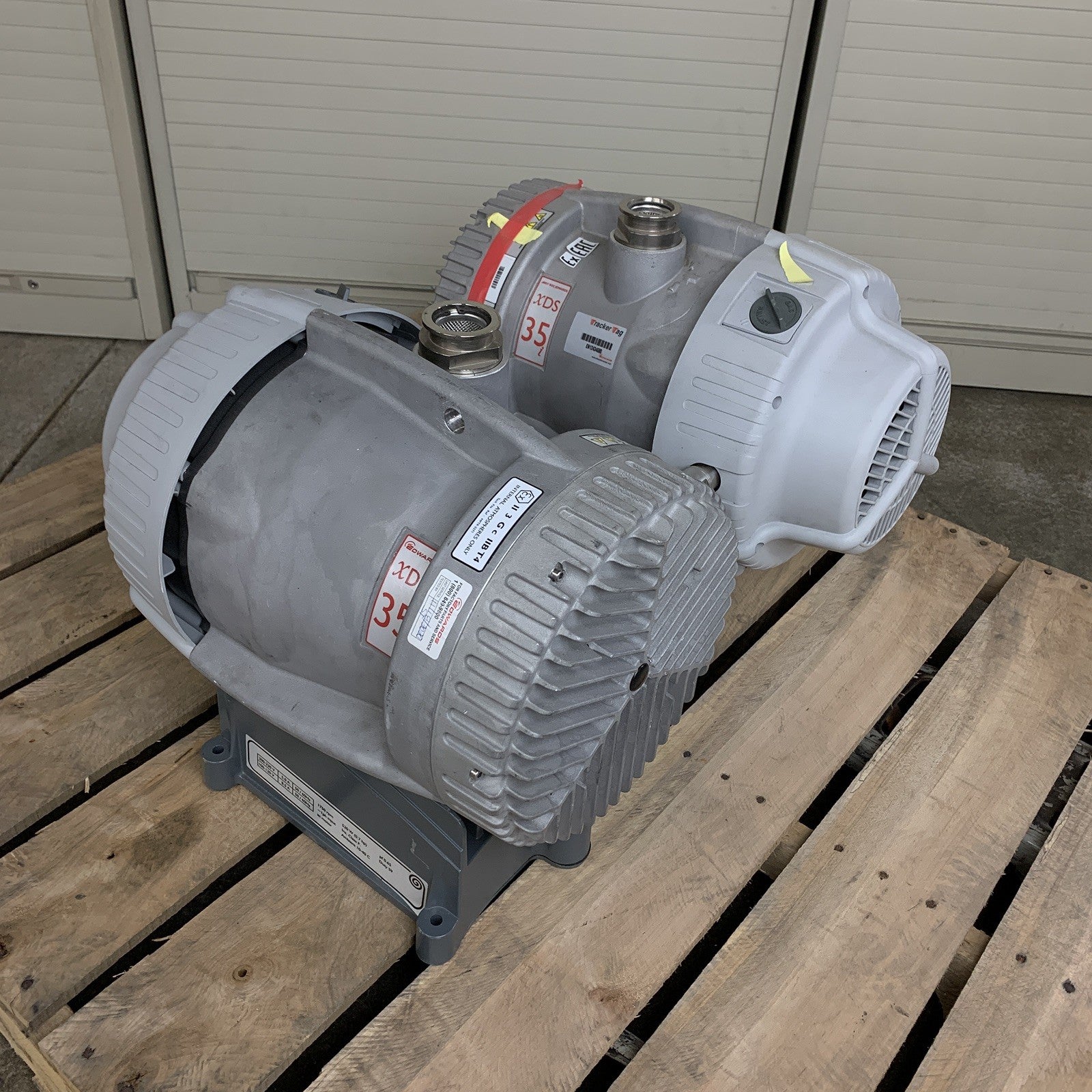 XDS 35i Edwards A730-01-983 Dry Scroll Vacuum Pump Parts and Repair Pair of 2x