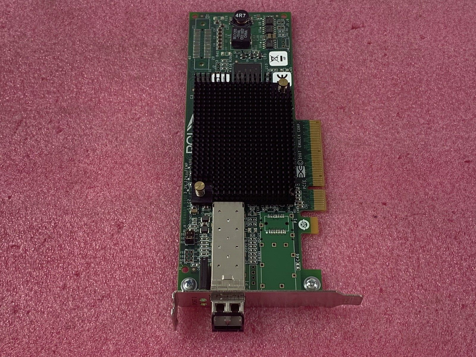 Lot of (2) HP AJ762A 489192-001 AJ762-63002 LPE12000 81E 8GB PCI-E HBA Fiber LoP