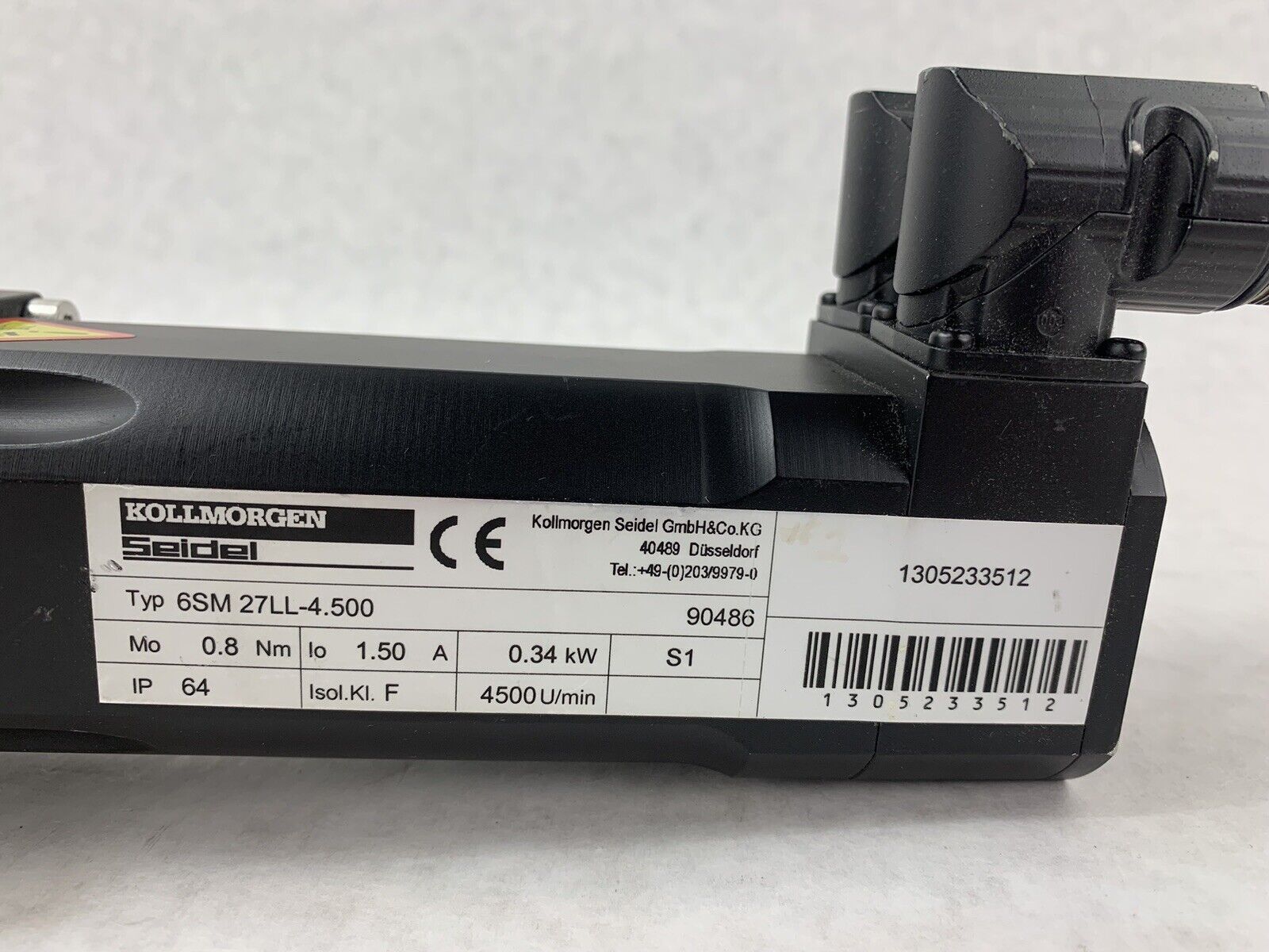 Kollmorgen Seidel 6SM 27LL-4.500 90486 Servomotor