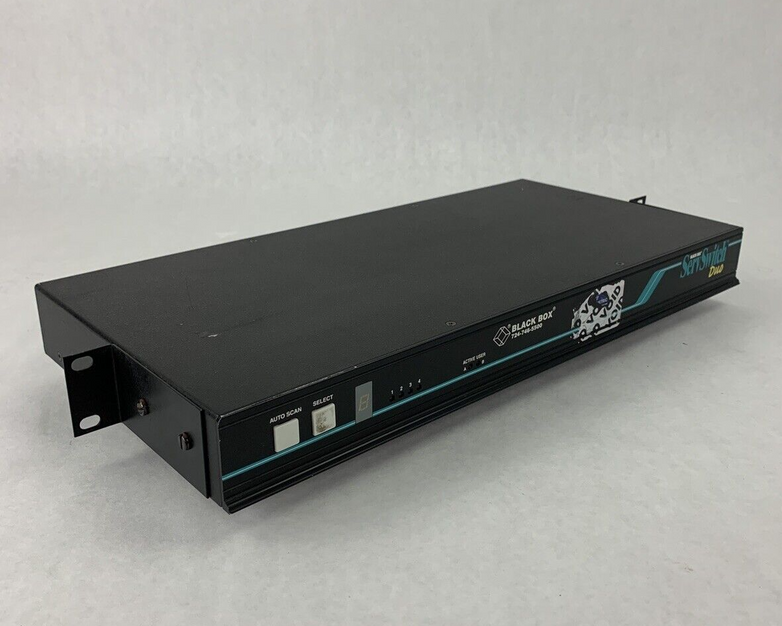 Black Box ServSwitch Duo KV6104SA 2 4 Channel Tested