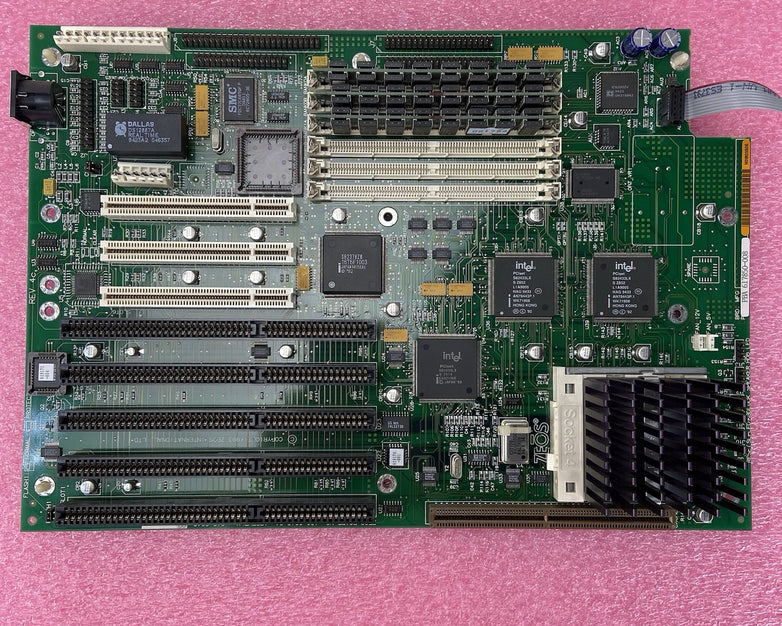 Zeos 100-0049-04 Assembly 010-0042-09 Board Intel Pentium 67MHz 16MB RAM Tested