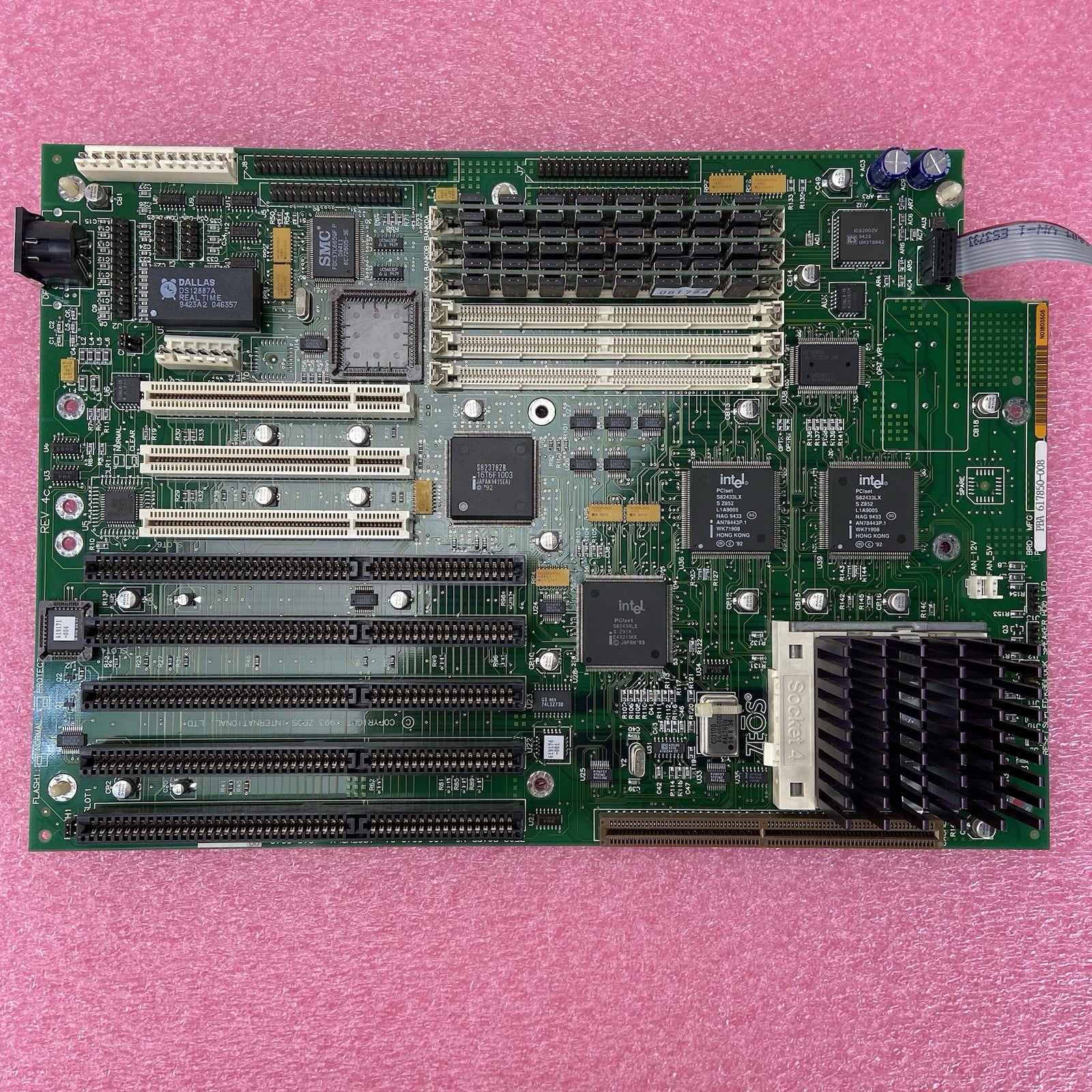 Zeos 100-0049-04 Assembly 010-0042-09 Board Intel Pentium 67MHz 16MB RAM Tested5