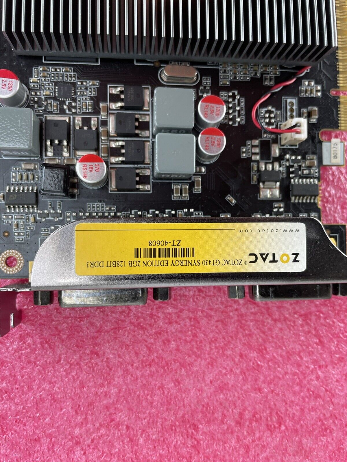 Zotac GT430 Synrgey Edition 2GB 128Bit GDDR3 PCIe Graphics Card