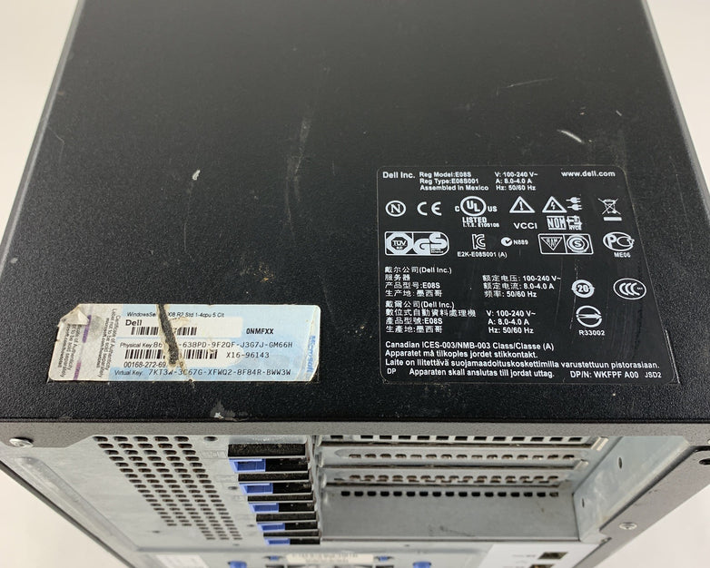 Dell PowerEdge T410 Server  2x Xeon E5503 2 GHz 16 GB Ram No OS No HDD