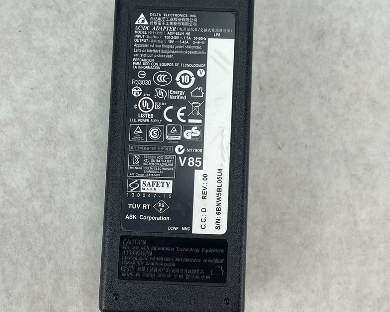 Delta ADP-65JH HB Electronics AC/DC Adapter Power Supply Lot of 7