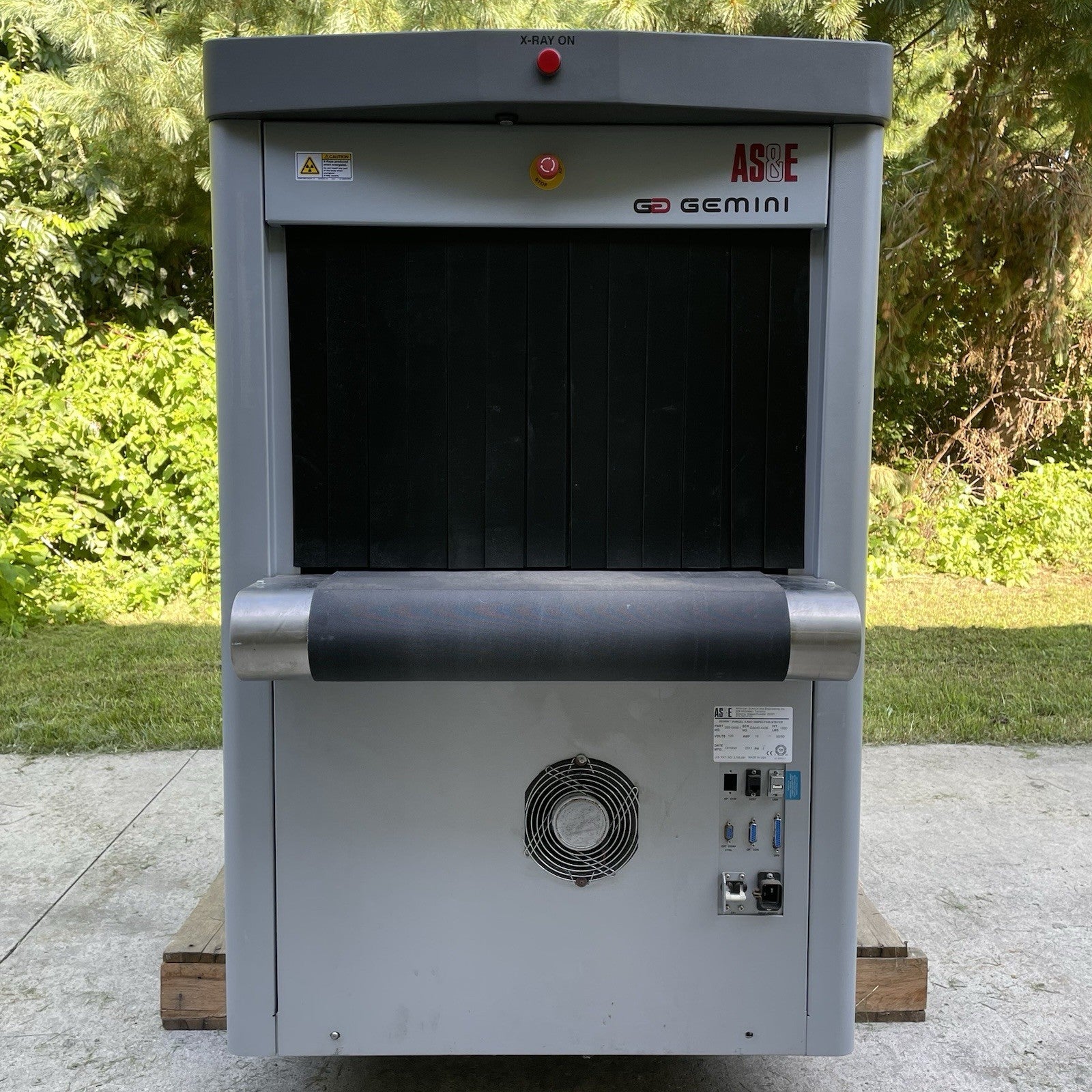 AS&E Gemini 6040 Parcel X-Ray Inspection System 299-0500-1 - Parts or Repair B7
