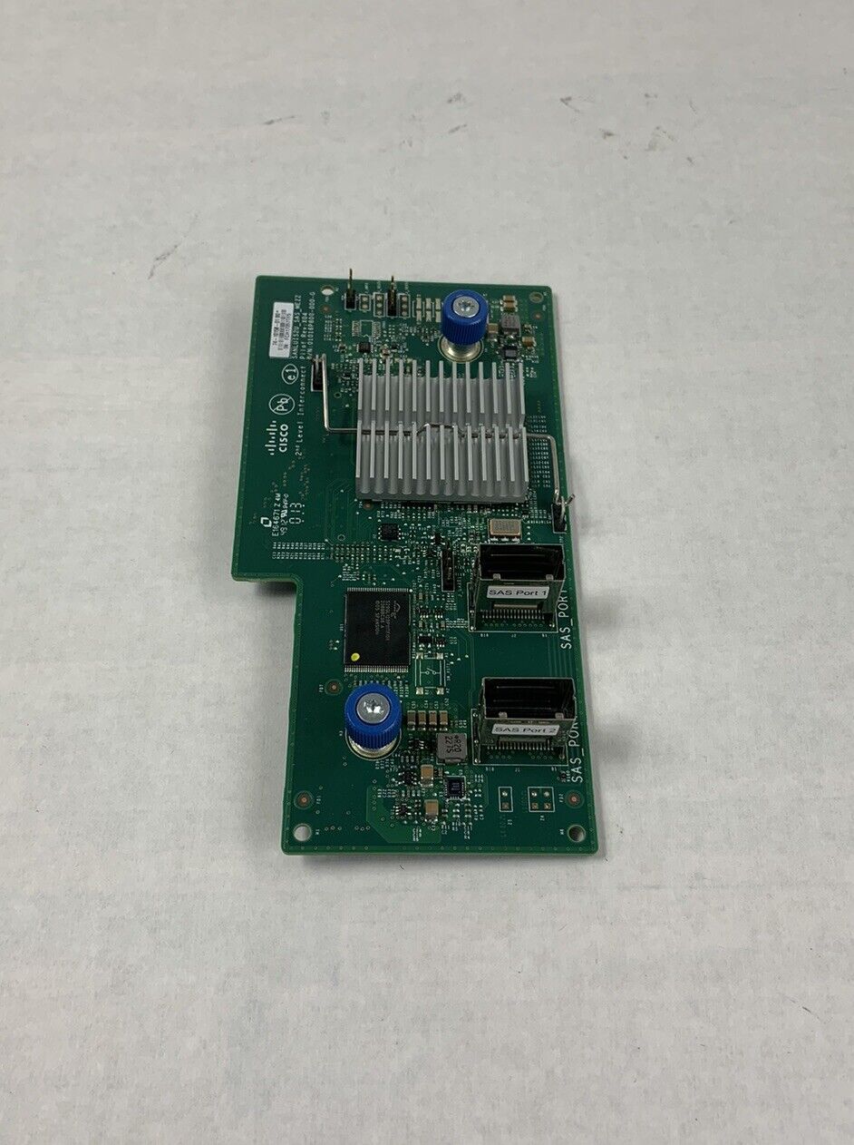 Cisco 74-10158-01 Dual Port SAS Raid Controller Mezzanine Card for C240 M3