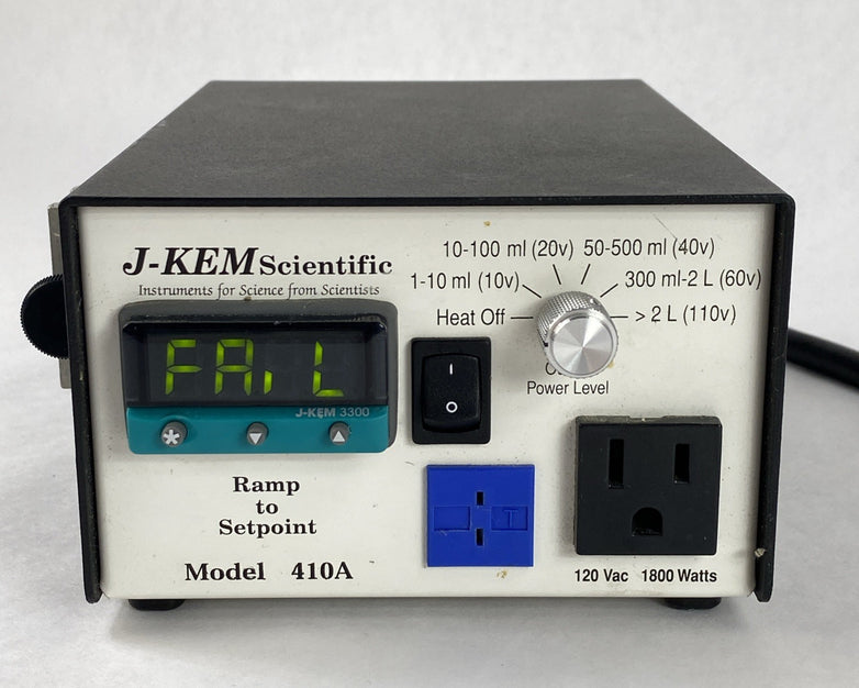 J-KEM Scientific 410A 1800W 120 VAC Ramp to Setpoint