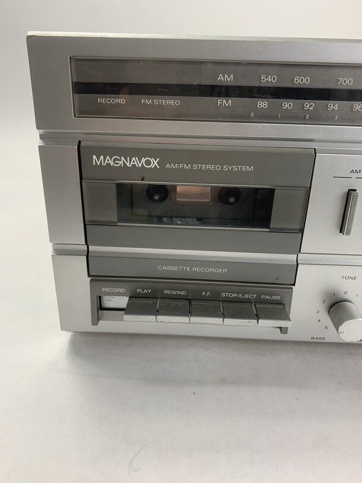 For Parts Magnavox MD 1721 SL01 Compact Stereo AM-FM Radio Phonograph