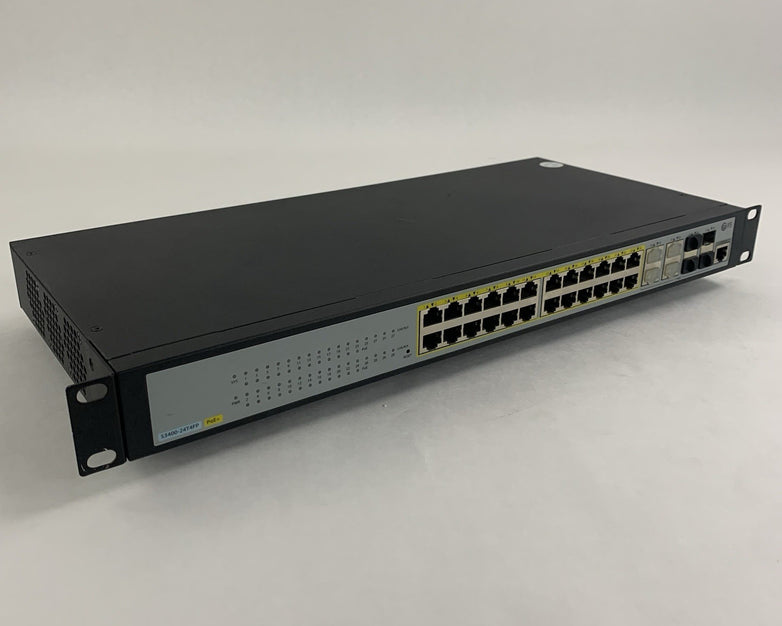 FS S3900-24T4S PoE+ 24-Port Gigabit L2+ Managed Switch  SFP+ Tested and Reset