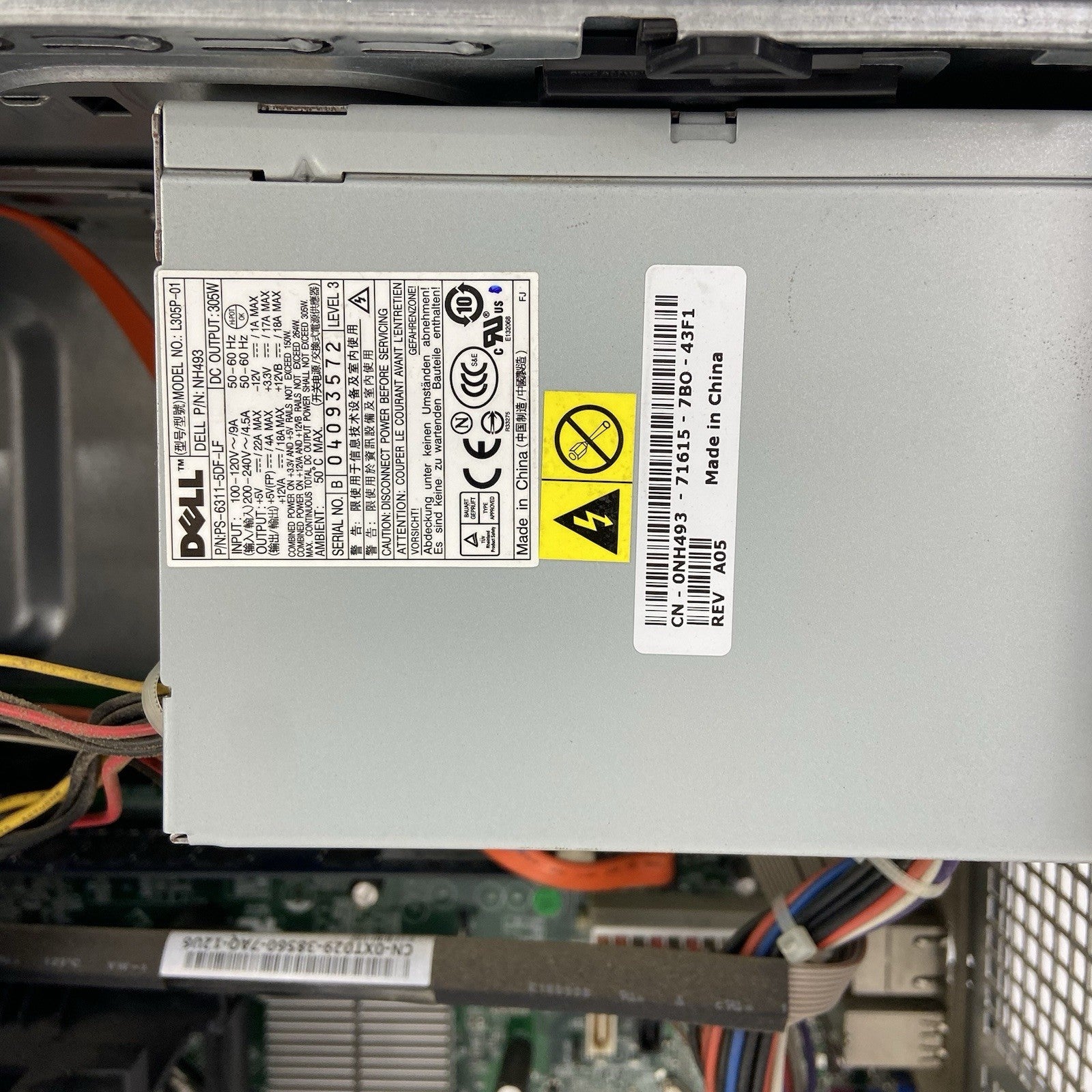 Dell Optiplex 330 MT Intel Pentium Dual E2180 2GHz 2GB RAM No HDD No OS11