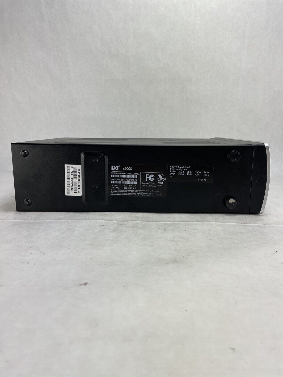 HP Pavilion S5000 SFF Intel Pentium Dual-Core E5300 2.6GHz 2GB RAM No HDD No OS