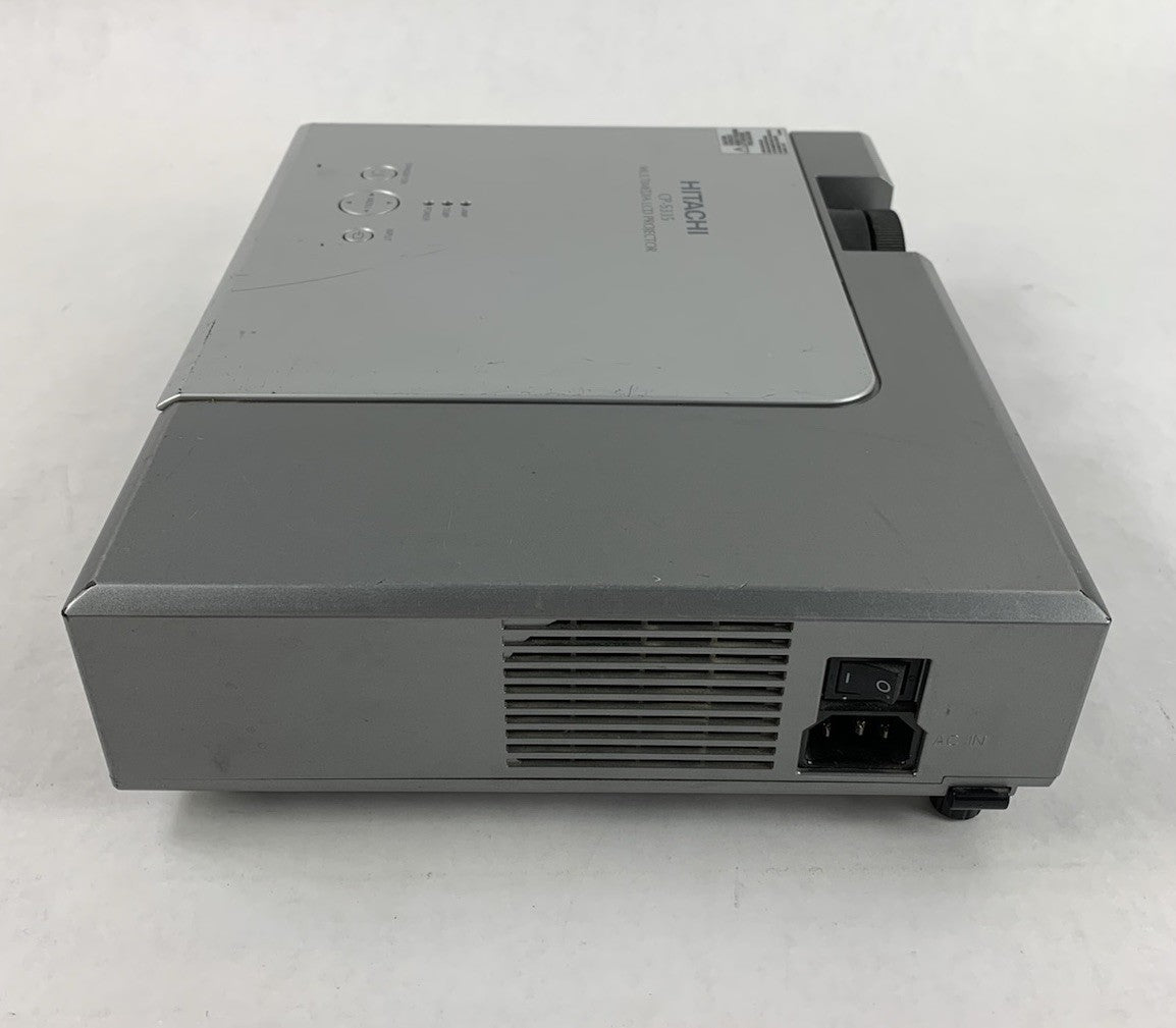 Hitachi CP-S335 LCD Projector 1288 Lamp Hours - No Remote or Filter Cover6