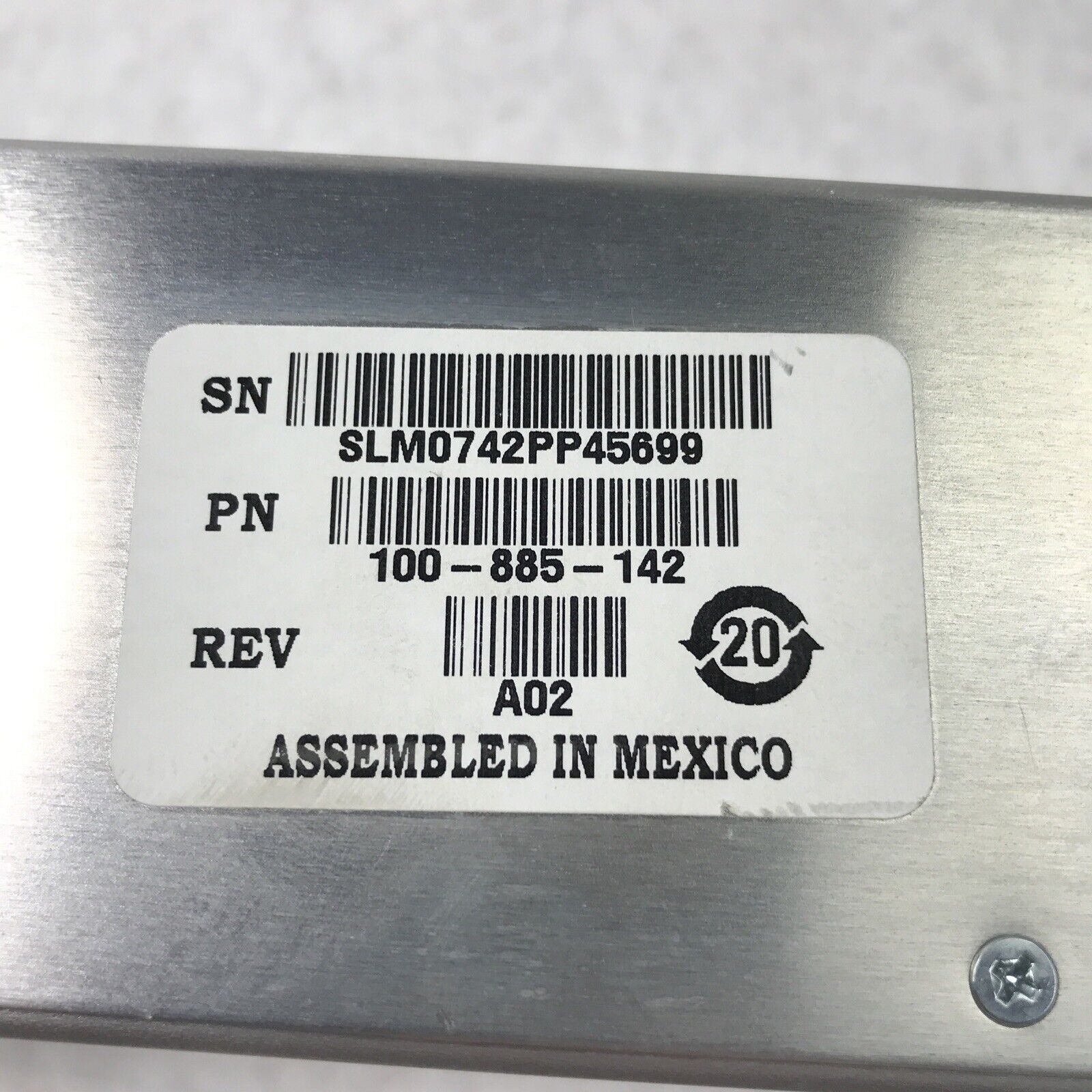 Simclar 100-885-142 E240869 Power Adapter