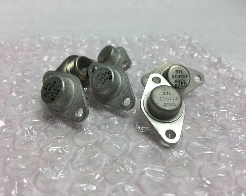 NOS  Sylvania ECG124 Transistor  Lot of 6