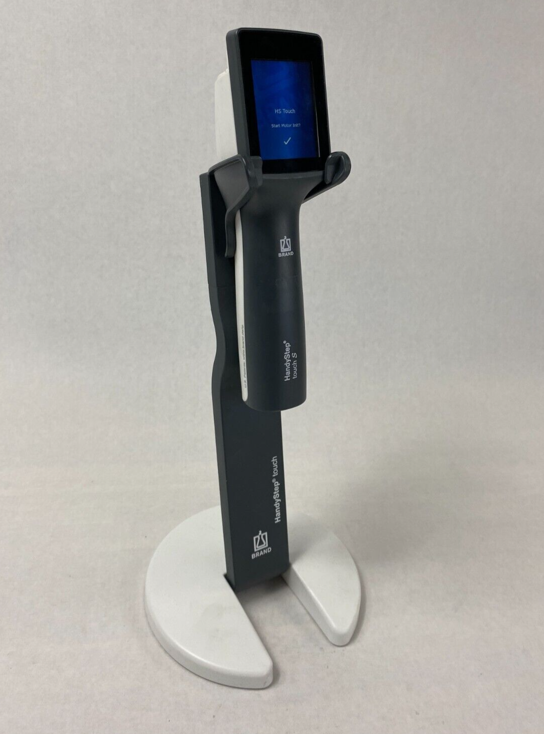 BRAND HandyStep Touch S Repeating Pipettor w/ Charging Stand - Missing Cover