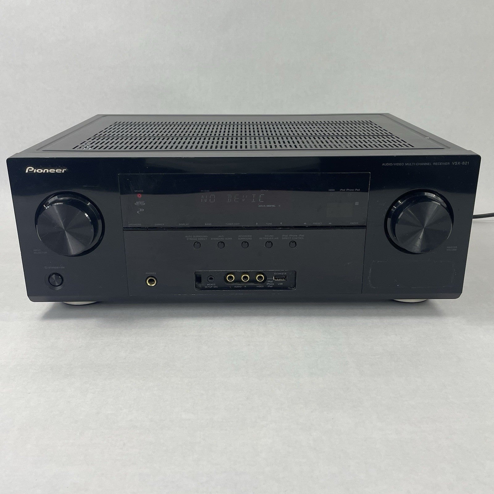 Pioneer VSX 821-K 5.1 Channel 110 Watt receiver No Remote