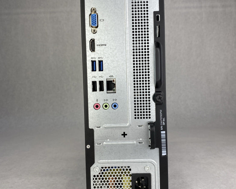 HP Slimline 270-p036 DT PC Intel i5-7400T 2.40GHz 1x8GB RAM WiFi No HDD OS