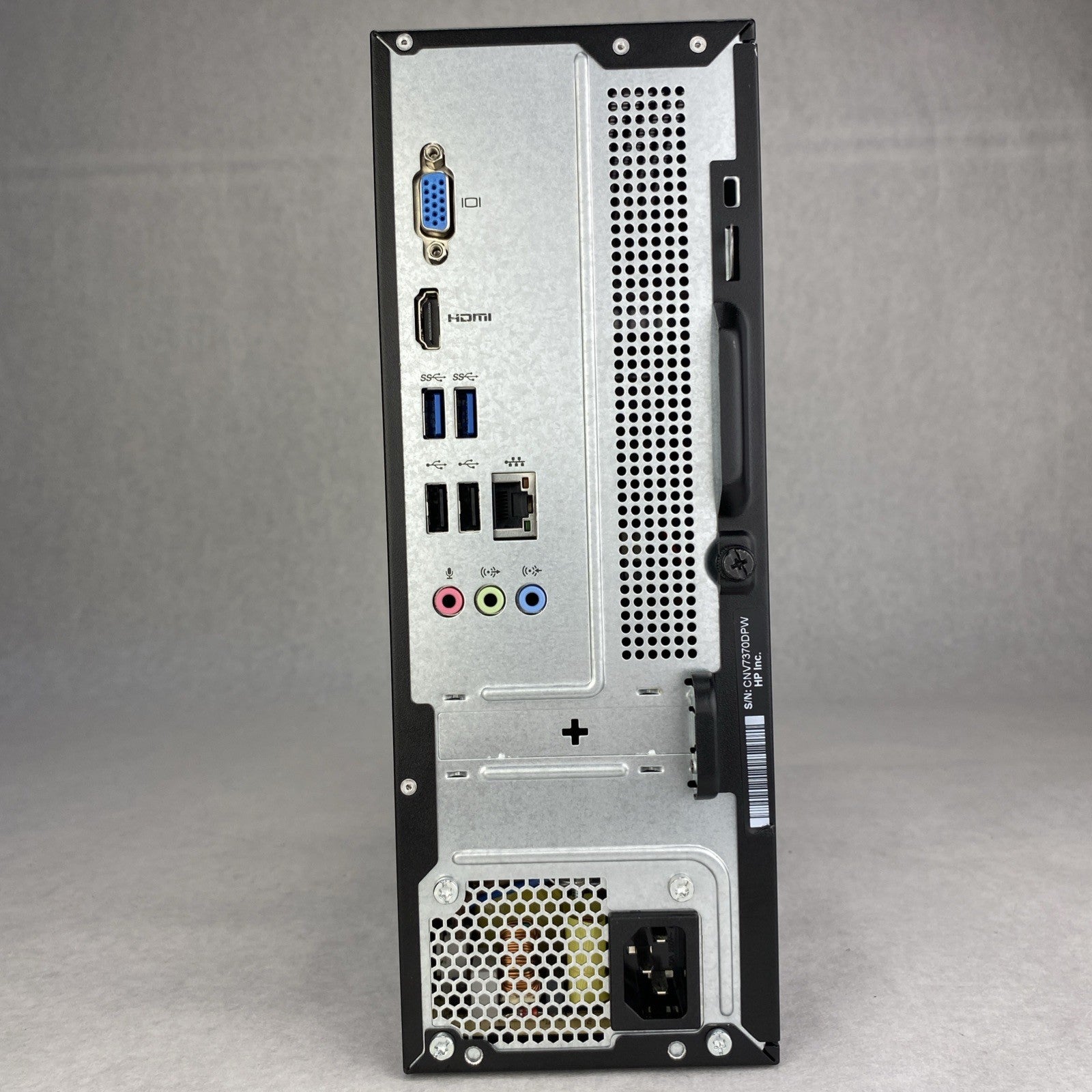 HP Slimline 270-p036 DT PC Intel i5-7400T 2.40GHz 1x8GB RAM WiFi No HDD OS