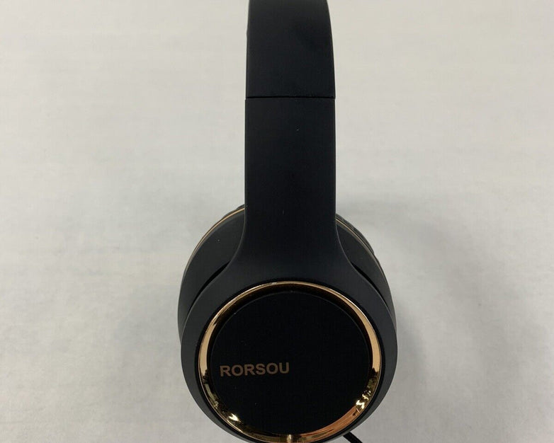 Rorsou R8 Wired Headphones with Microphone Used