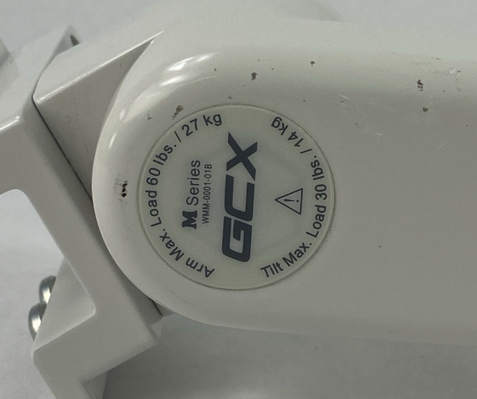 GCX WMM-0001-01B M-Series Tilt Pivot Arm Max Load 60Lb Tilt 30Lb7