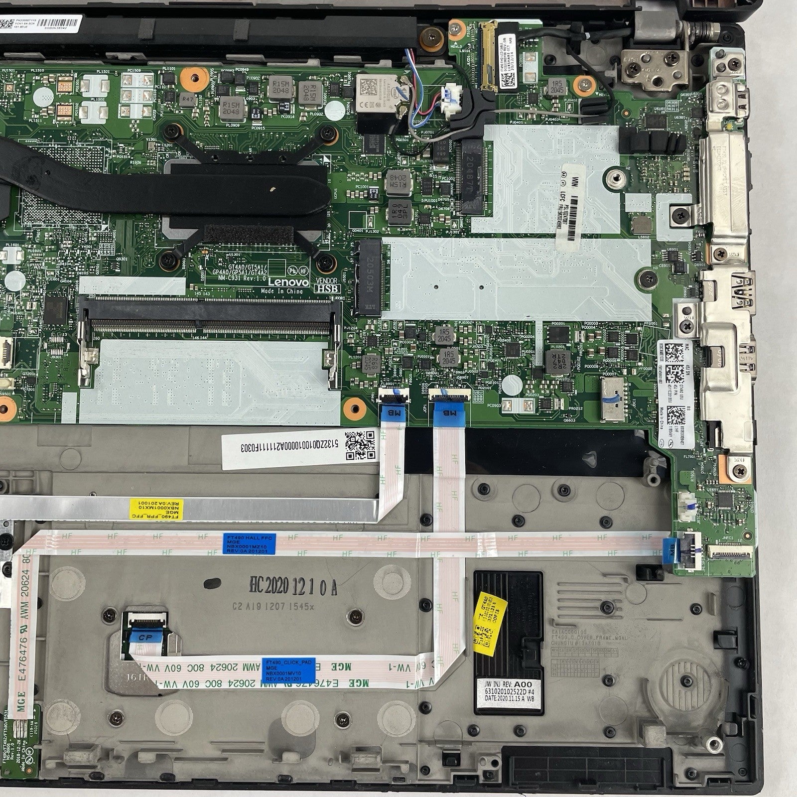 Lenovo ThinkPad T14 Gen 1 14" i5-10310U 1.70 GHz 8 GB RAM No SSD/OS/AC/Batt21