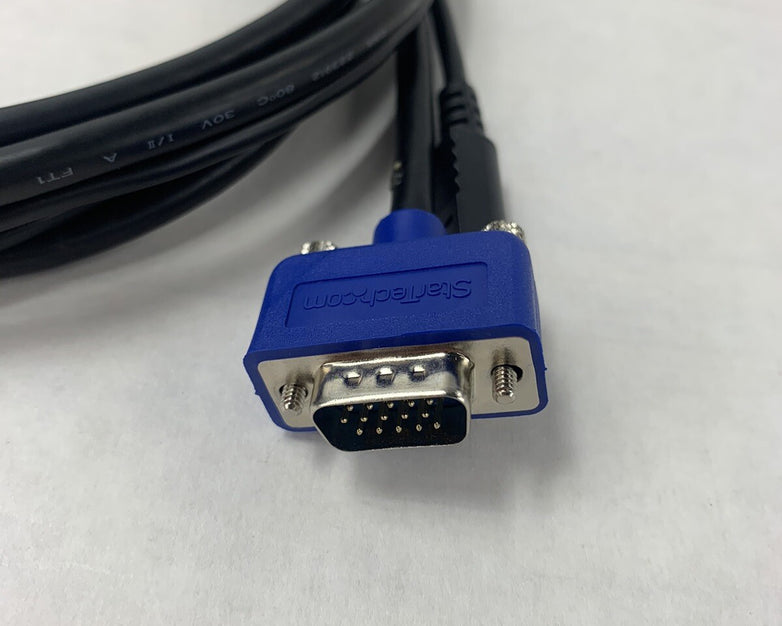 Lot 2 Startech 6ft High Resolution VGA HD15 Video Monitor Cable Male-Male