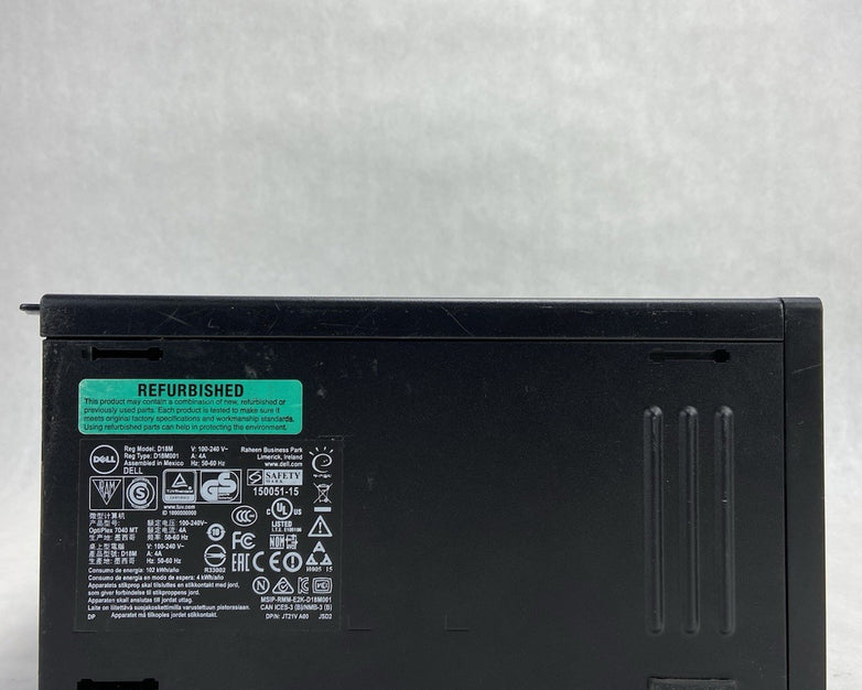 Dell Optiplex 7040 DT Intel Core i7-6700 3.4GHz 8GB RAM No HDD No OS