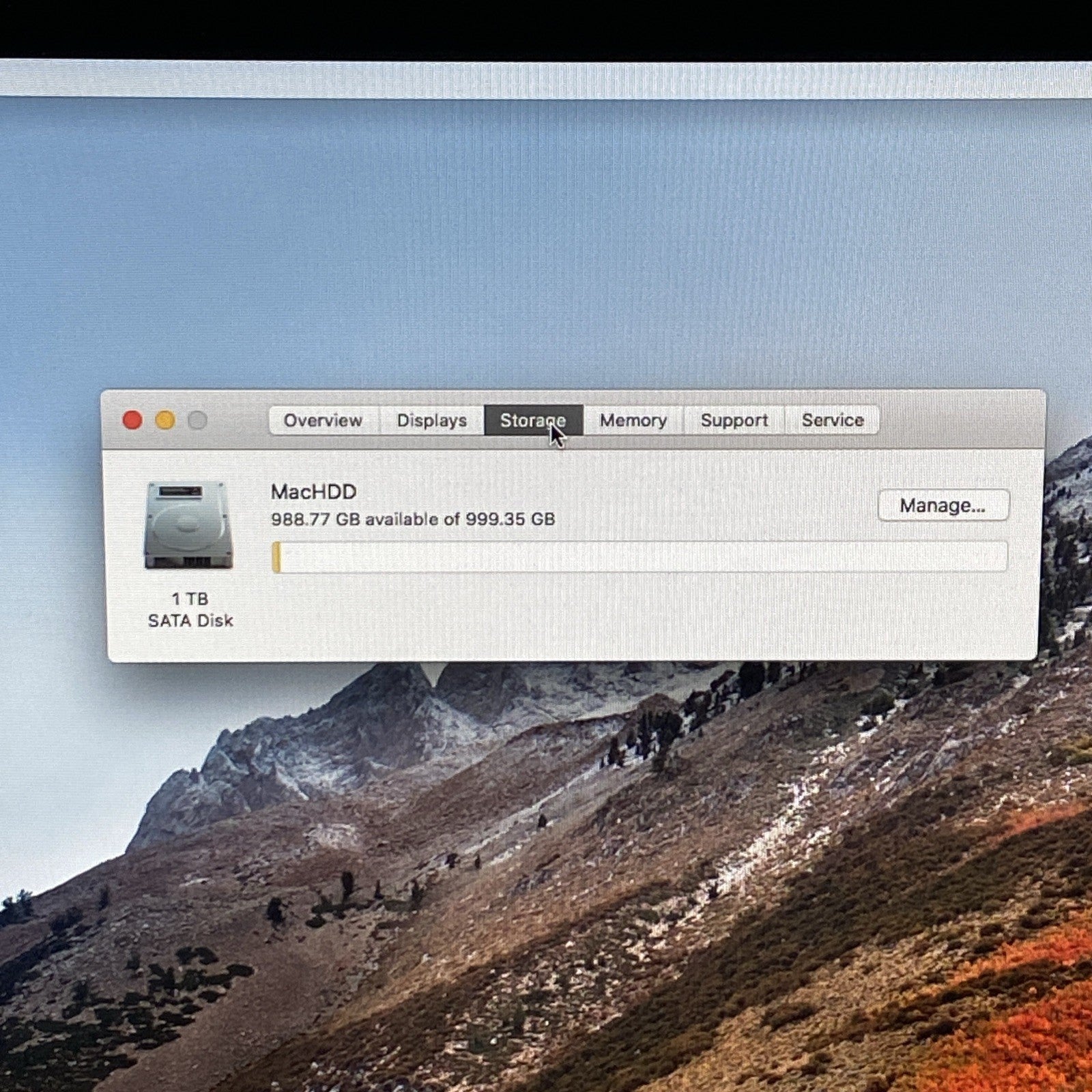 Apple A1311 iMac 2011 21.5" 2.5GHz Core i5 8GB RAM 1TB HDD os10.13.6