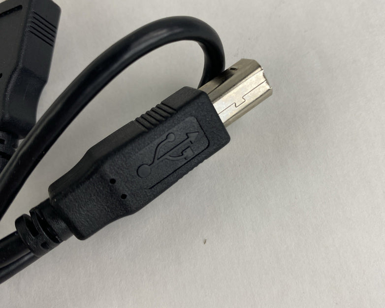 1.75' USB male A to Male B Printer Cable Lot of 6