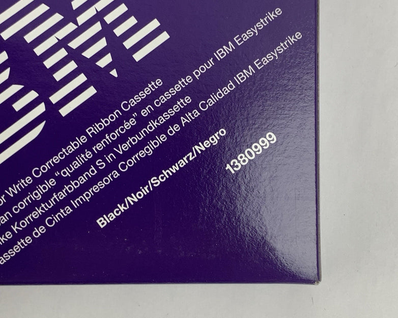 IBM Easystrike Superior Write Correctable Ribbon 1380999 New Sealed OEM Lot of 2