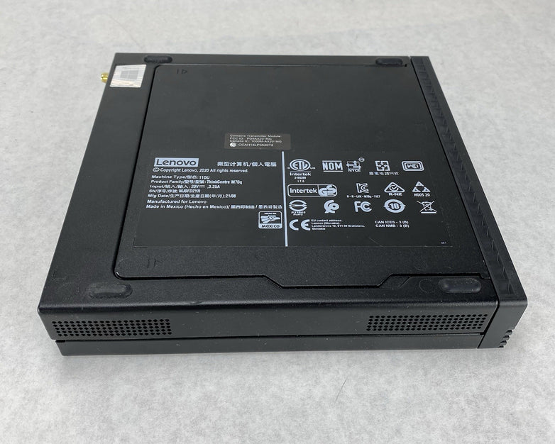 Lenovo ThinkCentre M70q Micro Intel Core i5-10500T 2.3GHz 16GB RAM No HDD/OS/AC