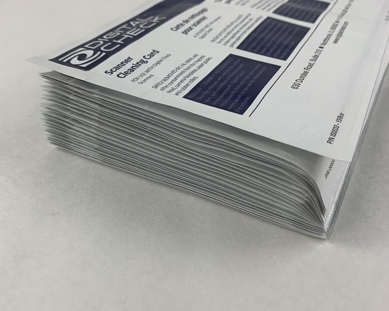 Digital Check Cleaning Kit IS0035 25x Waffletechnology Cards 5x Swabs 2x Wipes