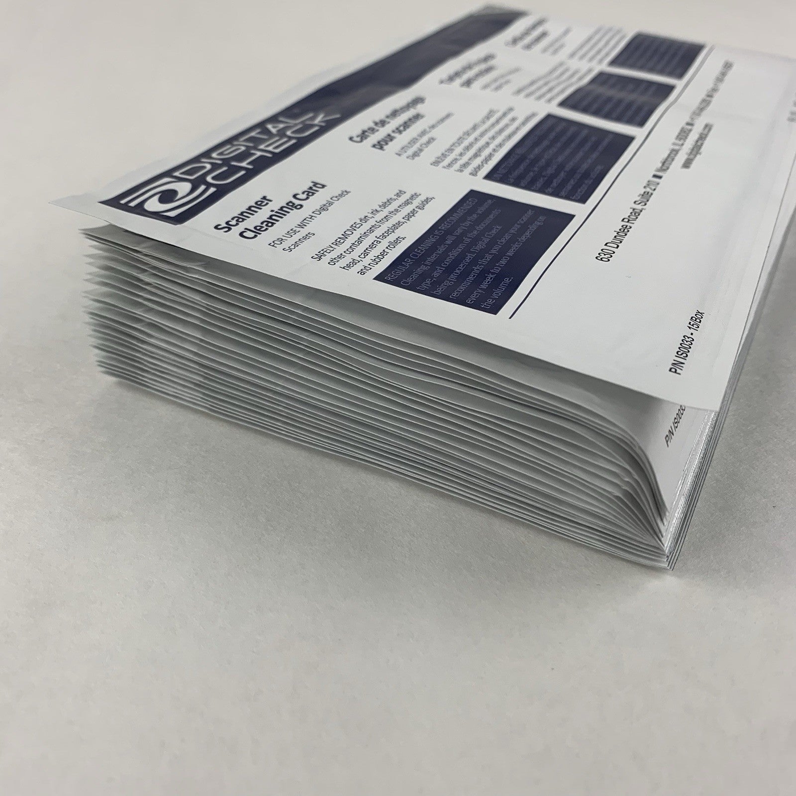 Digital Check Cleaning Kit IS0035 25x Waffletechnology Cards 5x Swabs 2x Wipes7
