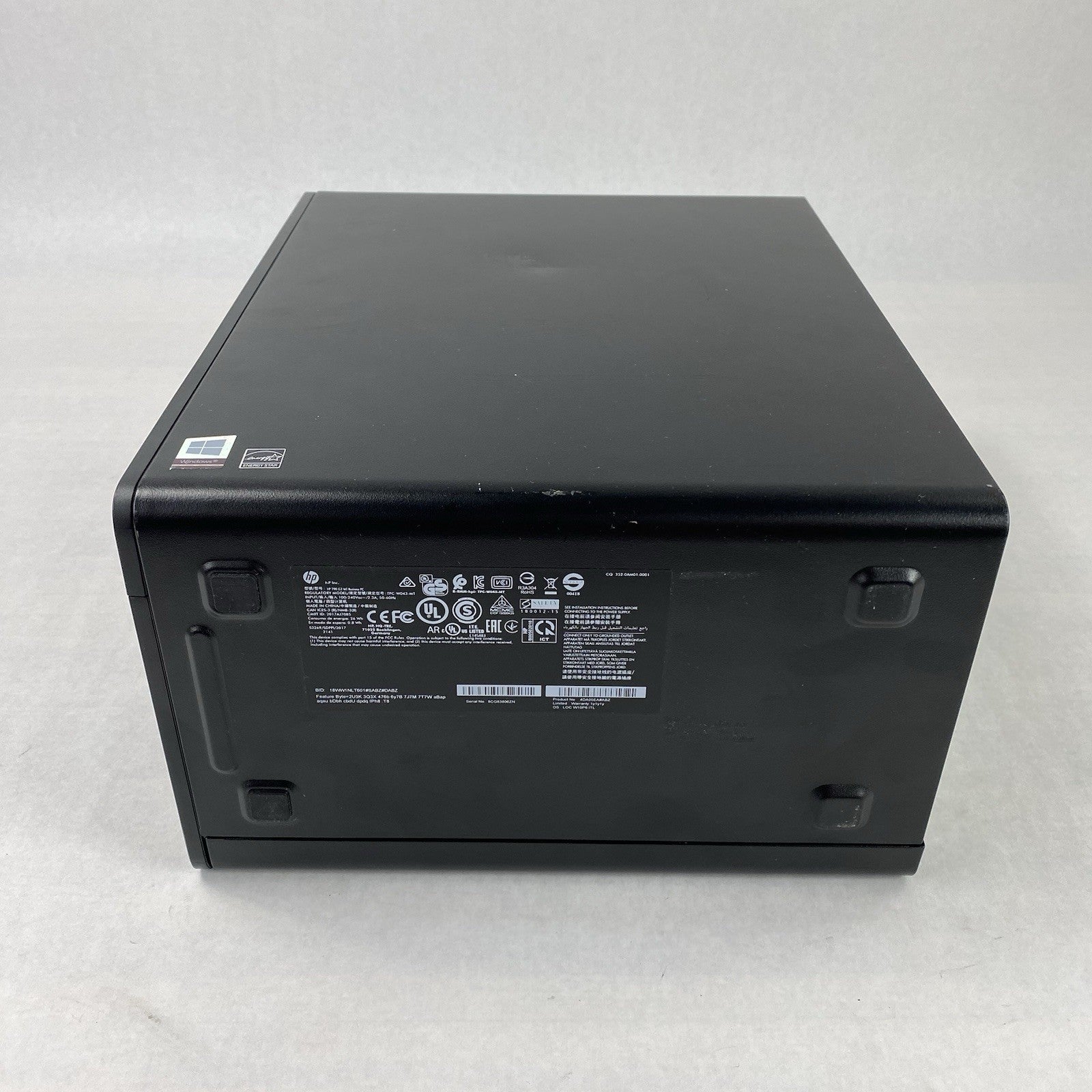 HP 290 G2 MT Intel Core i3-8100 3.6GHz 8GB RAM No HDD No OS