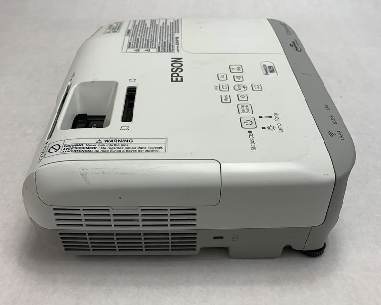 Epson PowerLite W29 H690A LCD Lamp Projector 3933 Lamp Hours - No Remote