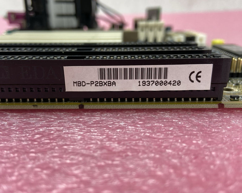 Biostar M6TBA Motherboard Intel Pentium III 448MHz 128MB RAM w/Shield 3x ISA